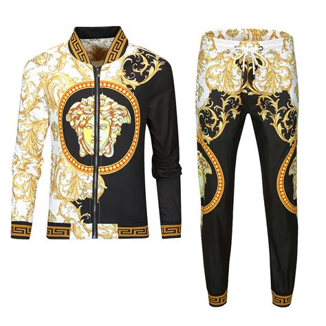 mens replica versace tracksuit|versace men's tracksuit alternatives.